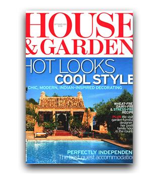 مجلات انگلیسی house - garden cool style (سبک باحال)