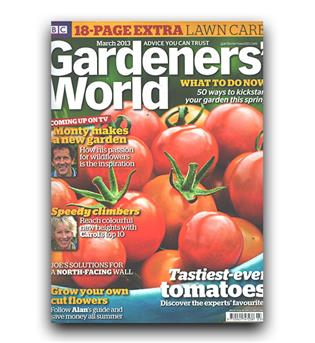 مجلات انگلیسی gardeners world tomatoes (گوجه)