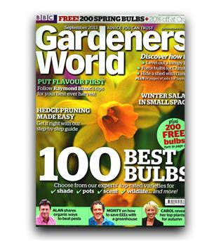 مجلات انگلیسی gardeners world  bulbs (لامپها)