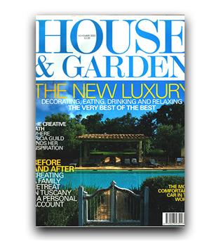 مجلات انگلیسی house - garden new luxury (لوکس)