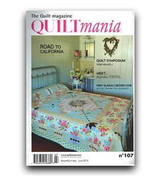 مجلات انگلیسی Quiltmania Magazine N107